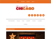 Tablet Screenshot of marriedinchicago.com